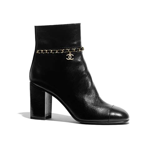 new chanel boots 2021|chanel leather boot with heel.